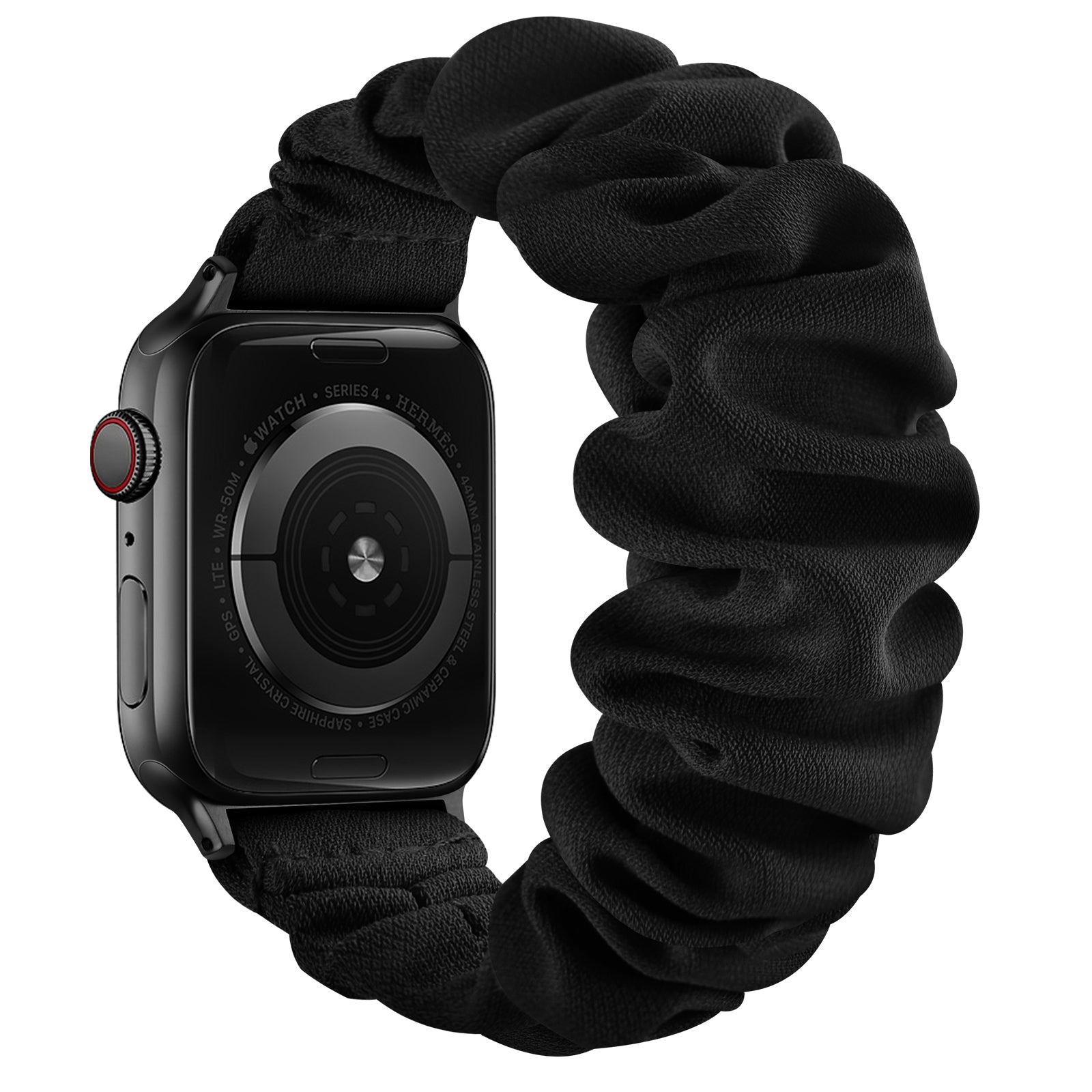 Elastic Hair Band Replacement Watch Strap for Apple Watch Series 9 8 7 6 SE (2023) SE(2022) 40mm 3 2 1 38mm Size: S Elastic Hair Band Replacement Watch Strap for Apple Watch Series 9 8 7 6 SE (2023) SE(2022) 40mm 3 2 1 38mm Size: S